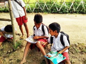 Developing reading culture in Sumba