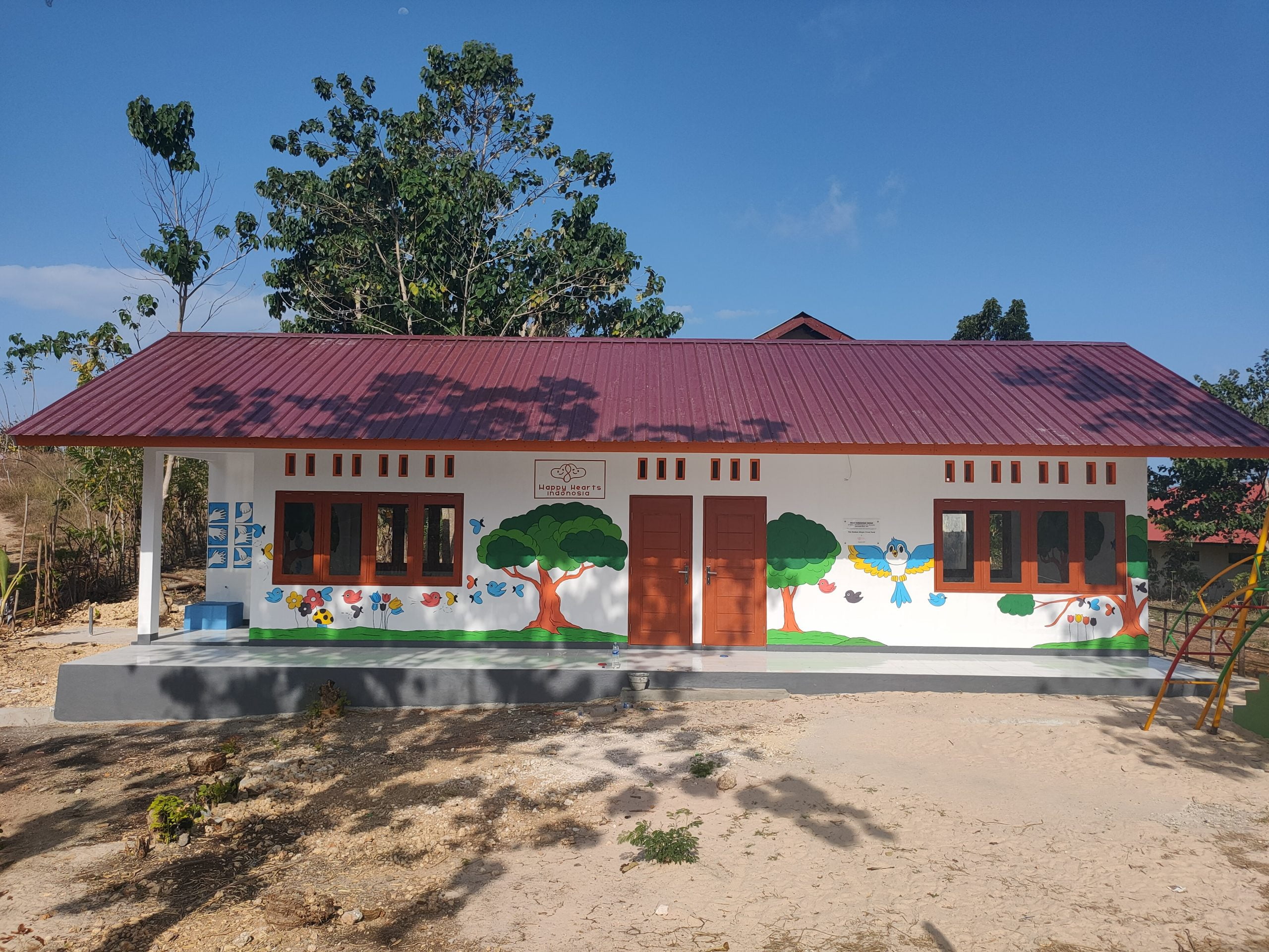 New School Building Sparks the Enthusiasm of Learning for PAUD Hobawawi Indah Students