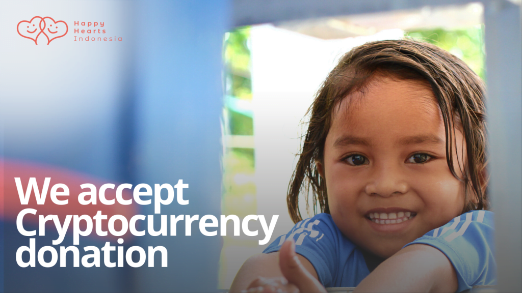 NFT for Charity: Happy Hearts Indonesia accept crypto donation